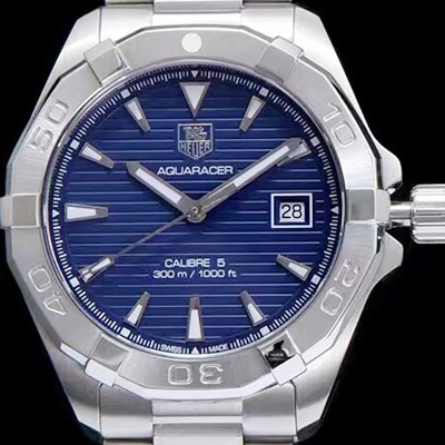 레플리카 [태그호이어] 남성용 아쿠아레이서 WAY2111.BA0928 워치 블루 다이얼 오토매틱 무브먼트 TAG0140  