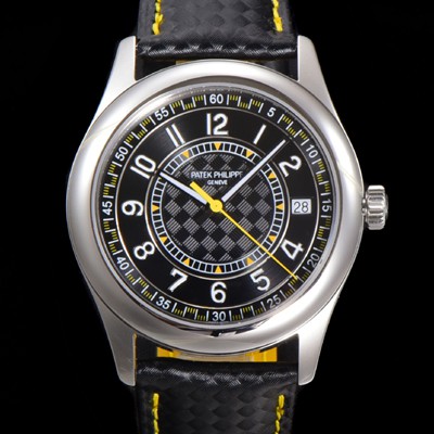 레플리카 [파택필립] 남성용 칼라트라바 Ref.6007G-011 오토매틱 Cal.324 타입 40mm 가죽줄 블랙다이얼 pat78244  