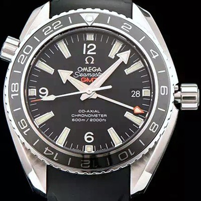 레플리카 [오메가] 남성용 시마스터 플래닛 오션 코엑시얼 지엠티 블랙다이얼 OMG0005  