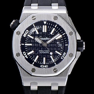 레플리카 [오데마피게] 남성용 옐로 세라믹 다이버!!로얄오크 오프쇼어15710ST.OO.A038CA.01 옐로 와플 다이얼 오토매틱 무브먼트 AUD12319  