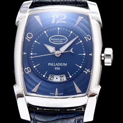 레플리카 [파르미지아니] 남성용 플러리에 칼파 그랜드 시리즈 블루 다이얼 수동 무브먼트 PAR4205  