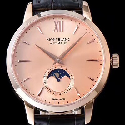 레플리카 [몽블랑] 남성용 헤리티지시리즈 로즈골드 다이얼 오토매틱 무브먼트 MON42011  