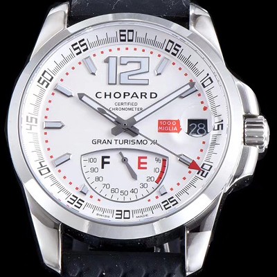 레플리카 [쇼파드] 남성용 클레식 레이싱 168457-3002 밀레 밀레밀리아 1000 모델 화이트 다이얼 ETA 2824-2오토매틱 무브먼 CHO0242  