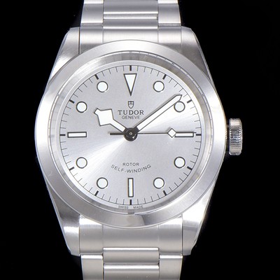 레플리카 [튜더] 남성용 블랙 베이 오토매틱 ETA2824-2  41mm 메탈줄 실버다이얼 tud07264  