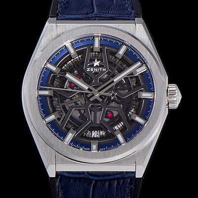 레플리카 [제니스] 남성용 DEFY시리즈 오토매틱 Cal.670sk 41미리 가죽줄 블랙다이얼 zen34529  