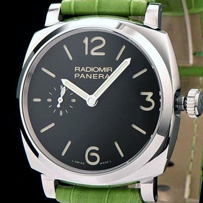 레플리카 [파네라이] 남성용 뉴 레디오미르 수동형 무브먼트 업그레이드 블랙 다이얼 41mm PAN0245  