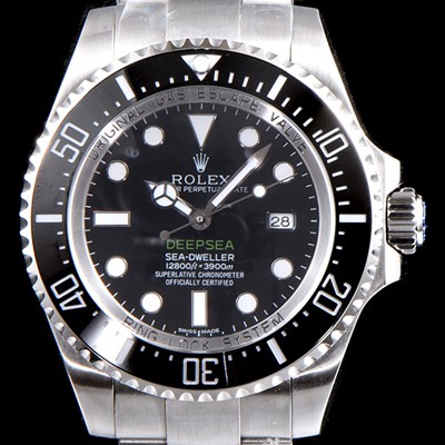 레플리카 [로렉스] 남성용 딥씨 시드웰러 블랙다이얼 오토매틱 무브먼트 ROL0110  