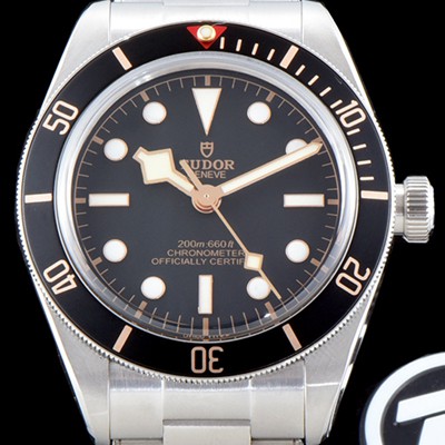 레플리카 [튜더] 남성용 헤리티지 블랙 베이 m79230n-0002 데일리워치!! 블랙 다이얼 브레이슬릿 ETA 2824-A2오토매틱 무브먼트 TUD0305  