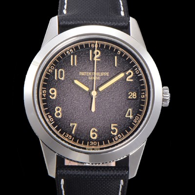 레플리카 [파택필립] 남성용 칼라트라바 Ref.5226G-001 오토매틱 Cal.26-330 S C 타입 40mm 가죽줄 틱스처드 그레이다이얼 pat28702  