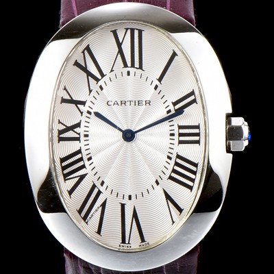 레플리카 [까르띠에] 여성용 베누아 스위스 쿼츠 화이트 다이얼 CAR0342  