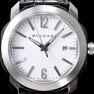 레플리카 [불가리] 남성용 옥토102779 OC41C6SLD 워치 화이트 다이얼 오토매틱 무브먼트 BVL4200  