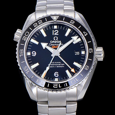 레플리카 [오메가] 남성용 시마스터 232.30.44.22.01.001 플래닛 오션 코엑시얼 지엠티 블랙다이얼 OMG08244  
