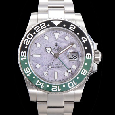 레플리카 [로렉스] 남성용 1:1수제공정형 지엠티마스터2 오토매틱 Cal.3186 타입 40mm 남성용시계 메탈줄 세라믹베젤 그레이다이얼 rol40422  