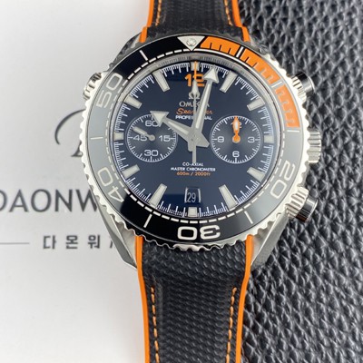 레플리카 [오메가] 남성용 씨마스터 신제품 215.32.46.51.01.001 플래닛 오션 600m 코액시얼 마스터 크로노미터 45.5mm 크로노그래프 오토매틱 Cal.9900 타입 블랙 다이얼 omg0240  