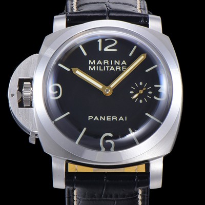 레플리카 [파네라이] 남성용 루미노르 마리나 시리즈 PAM00217 모델 블랙 다이얼 슈퍼루미노바 야광 인덱스 신형 ETA 6497-2 오토매틱 무브먼트 PAN1200  