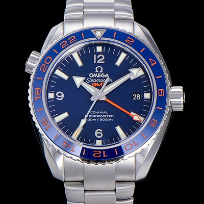 레플리카 [오메가] 남성용 시마스터 232.30.44.22.03.001 플래닛 오션 코엑시얼 지엠티 블루다이얼 OMG07522  