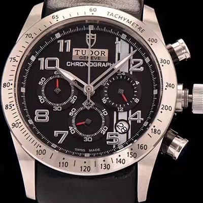 레플리카 [튜더] 남성용 스위스 ETA 쿼츠 블랙 다이얼 TUD4242  