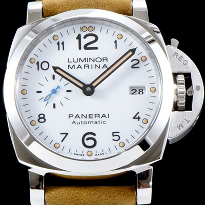 레플리카 [파네라이] 남성용 루미노르 PAM01523 화이트 다이얼 오토매틱 무브먼트 PAN0213  