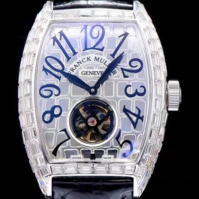 레플리카 [프랭크뮬러] 남성용 커벡스 화이트 다이얼 오토매틱 무브먼트 FRA0444  