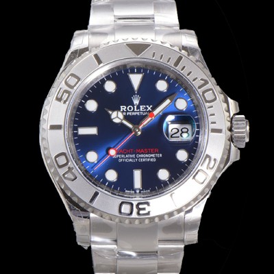 레플리카 [로렉스] 남성용 2022신형! 요트마스터 m126622-0002  40미리 Cal.3235 오토매틱 무브먼트 블루 다이얼 ROL35154  
