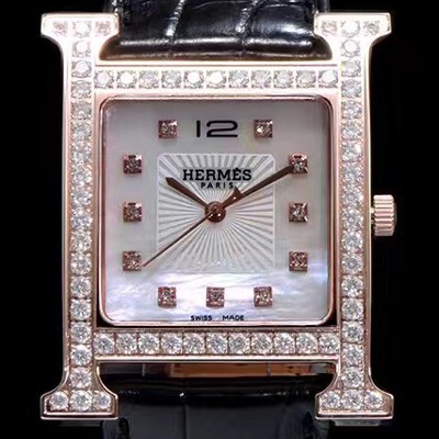 레플리카 [에르메스] 남성용 H아워 036785WW00 화이트 다이얼 춰츠 무브먼트 HEM4202  