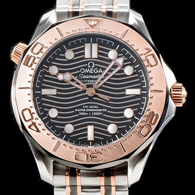 레플리카 [오메가]남성용 씨마스터 다이버 300 마스터 코-액시얼 210.60.42.20.99.001 42mm 오토메틱 그레이다이얼 OMG14886  