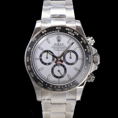 레플리카 [로렉스] 남성용 코스모그래프 데이토나 m126500LN-0001 세라믹 베젤 40mm 크로노그래프 7750 오토매틱 무브먼트 화이트 다이얼 rol5323  