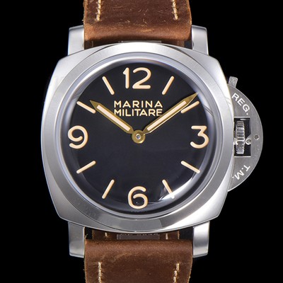 레플리카 [파네라이] 남성용 루미노르 PAM00673 블랙 다이얼 47mm 오토매틱 수동형 무브먼트 PAN4830  