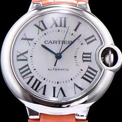 레플리카 [까르띠에] 남성용 발롱블루 W902075화이트 다이얼 오토매틱 무브먼트 CAR0010  
