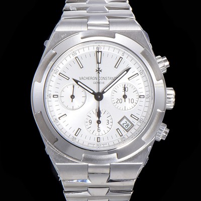 레플리카 [바쉐런콘스탄틴] 남성용 오버시즈 크로노그래프 42mm 오토매틱 5500S 메탈줄 화이트다이얼 vac1135  