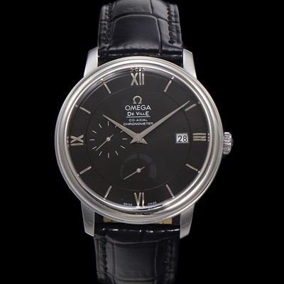 레플리카 [오메가] 남성용 드빌 424.13.40.21.01.001 프레스티지 코-액시얼 39.5mm 오토매틱 Cal.2627 타입 블랙 다이얼 omg0161  