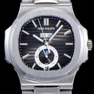 레플리카 [파텍필립]남성용 노틸러스 오토매틱 40mm 그레이다이얼 오토매틱 PAT59126  