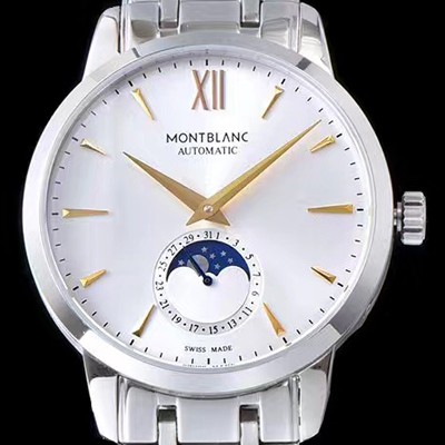 레플리카 [몽블랑] 남성용 헤리티지시리즈 화이트 다이얼 오토매틱 무브먼트 MON42010  