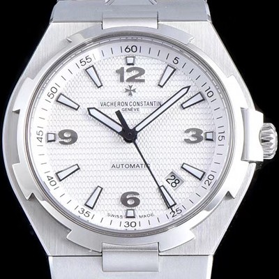 레플리카 [바쉐론콘스탄틴] 남성용 오버시즈 데이트 47040/000M-9500 최신 업그레이드 버전! 화이트 텍스쳐 다이얼 오토매틱 무브먼트 VAC0203  