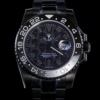 레플리카 [로렉스] 남성용 지엠티마스터II 블랙PVD코팅 오토매틱 CAL.3285타입 40미리 블랙줄 블랙다이얼 rol32710  