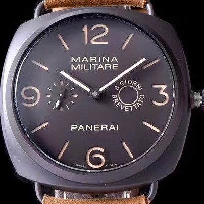 레플리카 [파네라이] 남성용 라디오미르 마리나 밀리터리 팸339 블랙다이얼 PAN4200  