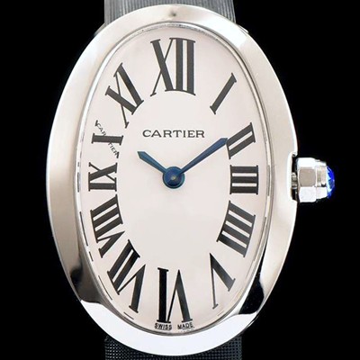 레플리카 [까르띠에] 여성용 베누아 화이트 쿼츠 무브먼트 CAR0501  