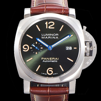 레플리카 [파네라이] 남성용 루미노르 PAM01116  44미리 오토매틱 무브먼트 그린 다이얼 pan9123  