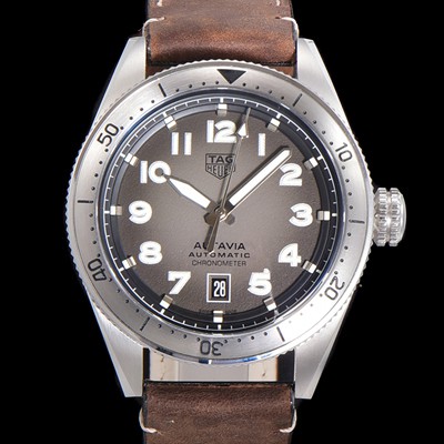 레플리카 [태그호이어] 남성용 오타비아 WBE5114 베스트에디션 오토매틱 42미리 가죽줄 그레이다이얼 TAG73876  