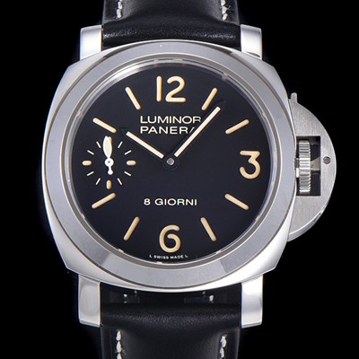 레플리카 [파네라이] 남성용 루미노르 PAM00915 베이스-44MM 블랙 다이얼 신형 PANERAI Cal. P.6000 Type 수제공정형 튜닝완료 무브먼트 PAN02183  