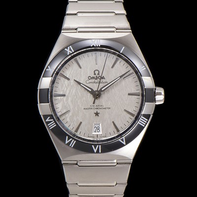 레플리카 [오메가] 남성용 1:1수제공정! 131.30.41.21.99.001 무브UP 컨스틸레이션 코-엑시얼 마스터 오토매틱 Cal.8900타입 41mm  메탈줄 그레이 다이얼 omg20179  