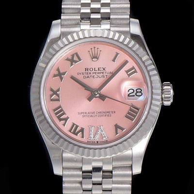 레플리카 [로렉스] 여성용 2021신상 데이져스트 오토매틱 ETA-2688 31mm 메탈줄 핑크 다이얼 rol68357  