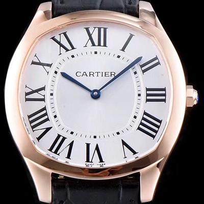 레플리카 [까르띠에] 남성용 토르튜 wgnm0006 화이트 다이얼 Cal.430MC 수동형 무브먼트 CAR0510  