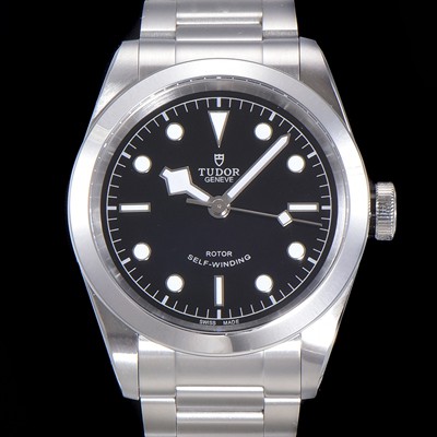 레플리카 [튜더] 남성용 블랙 베이 오토매틱 ETA2824-2  41mm 메탈줄 블랙다이얼 tud97652  