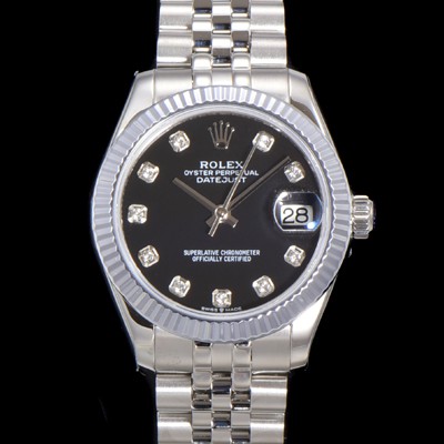 레플리카 [로렉스] 여성용 데이져스트 오이스터 31mm 레이디 오토매틱 5열 브레이슬릿 메탈줄 블랙다이얼 rol37295  