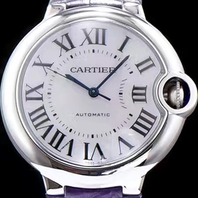 레플리카 [까르띠에] 남성용 발롱블루 WE902075화이트 다이얼 오토매틱 무브먼트 CAR0004  