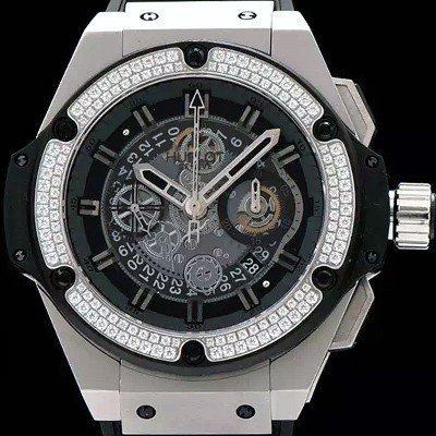 레플리카 [휴블렛] 남성용 킹파워 리미티드 에디션 45mm HUB0412  