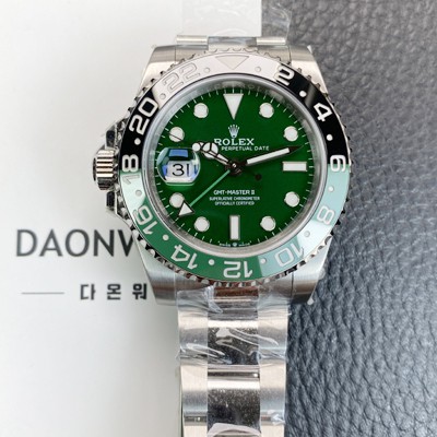 레플리카 [로렉스] 남성용 지엠티 마스터 126729VTNR 오이스터 오토매틱 Cal.3285타입 그린 다이얼 rol5614  
