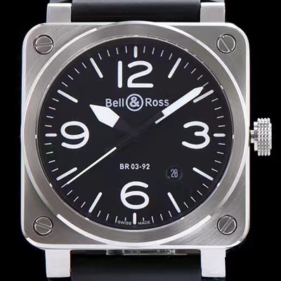 레플리카 [벨엔로즈] 남성용 오토메틱 블랙 다이얼 BEL4200  