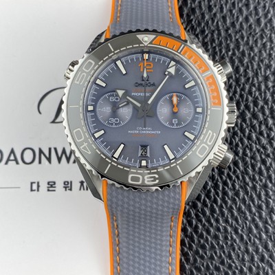 레플리카 [오메가] 남성용 씨마스터 신제품 215.92.46.51.99.001 플래닛 오션 600m 코액시얼 마스터 크로노미터 45.5mm 크로노그래프 오토매틱 Cal.9900 타입 그레이 다이얼 omg0241  